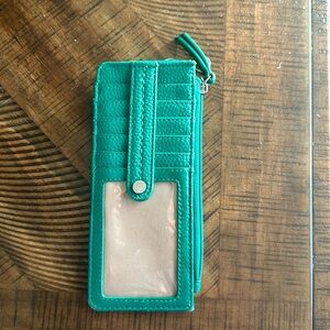 Cute green card holder!